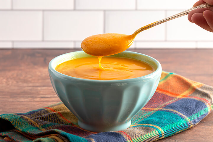 Blended root vegetable.