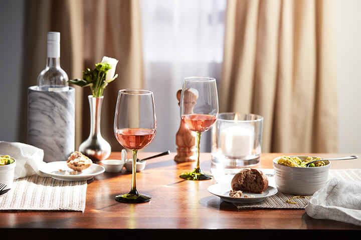 Vina glassware is perfect for Mother's Day or any day.