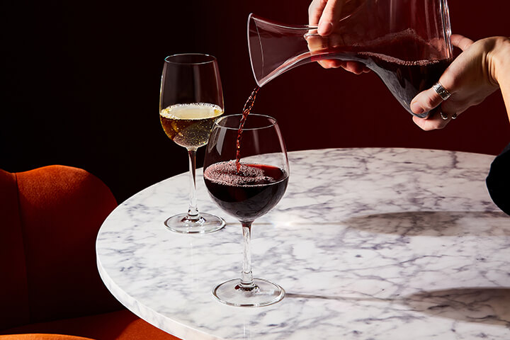 Contour glassware by Libbey.