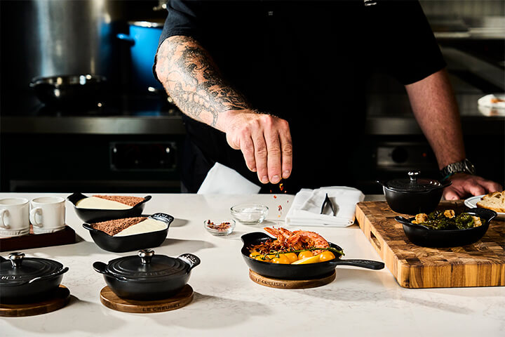 Le Creuset's Gourmand collection.