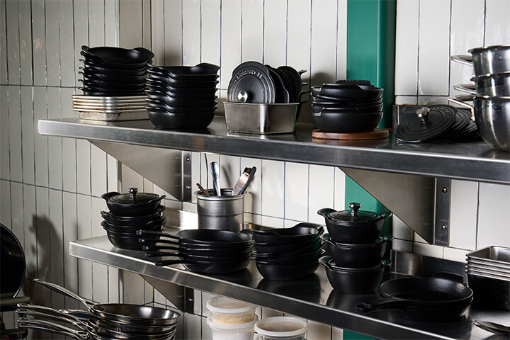 The Gourmand Collection, nesting together.