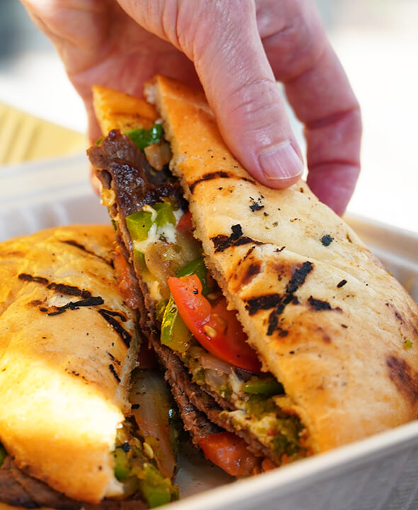 Deliciousness at Afro Deli & Grill. 