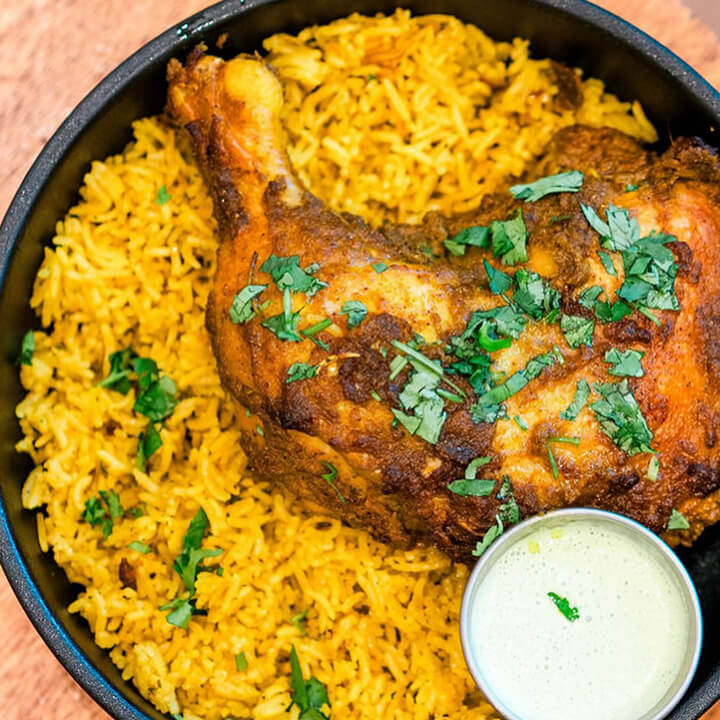 Flavors from Afar dish.