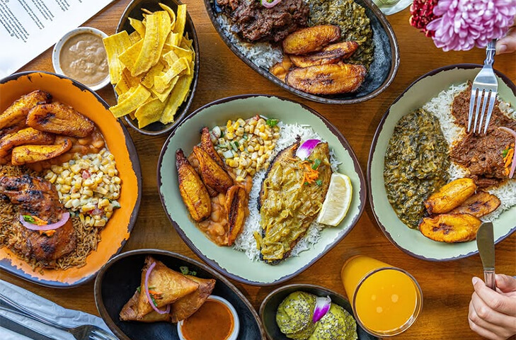 Baobab Fare catering.