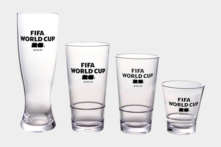 FIFA World Cup official licensed beverageware. 