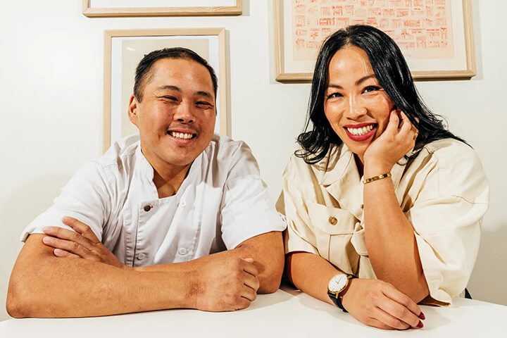 Nick Wong and Lisa Lee. 