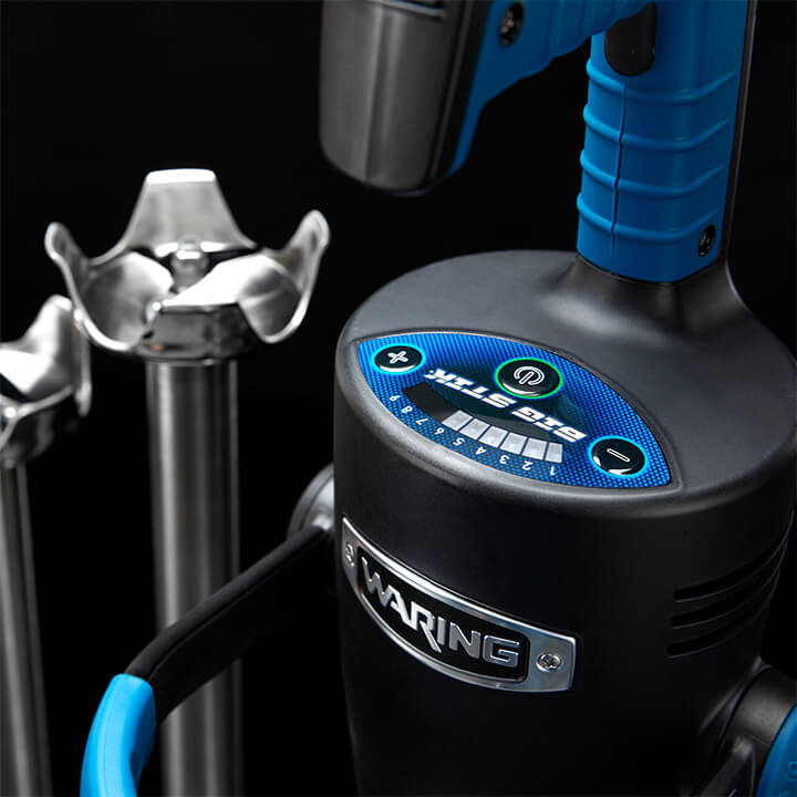 A closeup shot of EvolutionX's touchpad controls. 