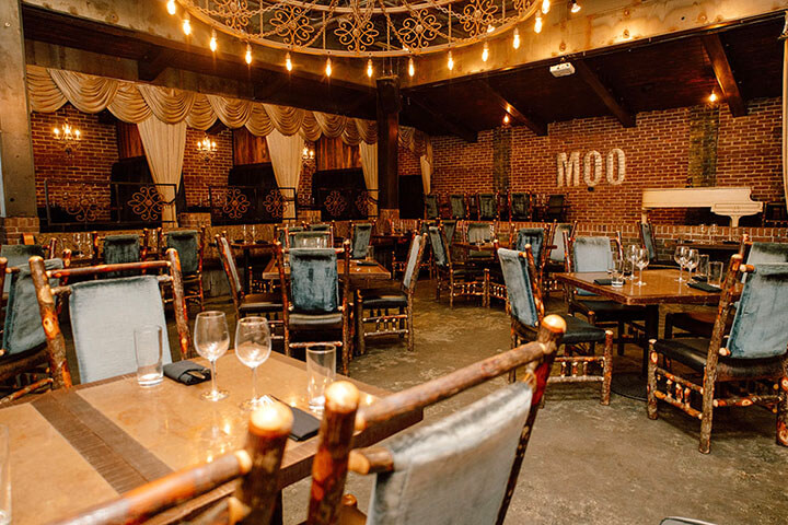 The Blue Moo room.