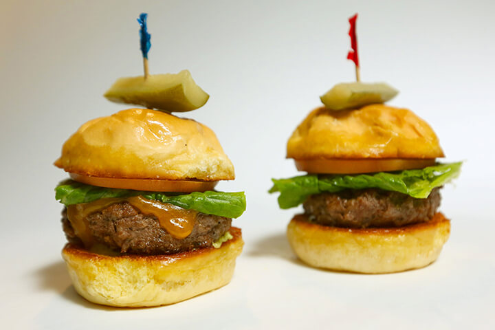 Two sliders. 