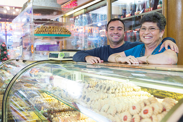 A classic mom and pop bakery in New York.