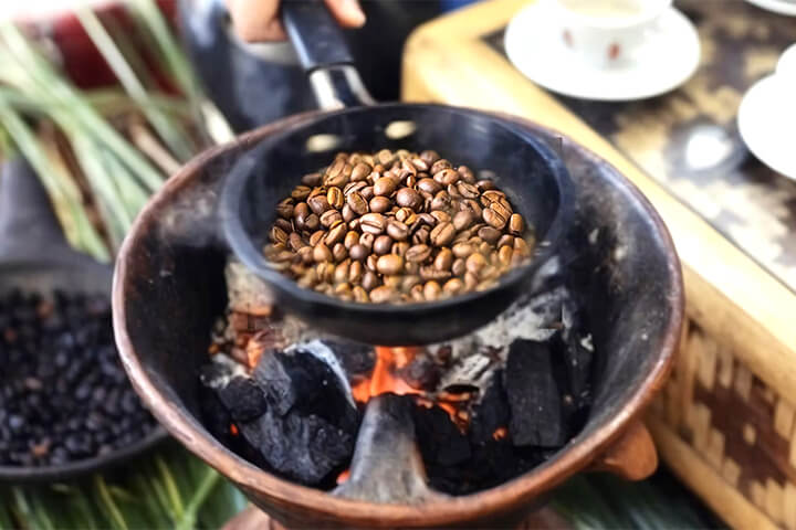 The coffee ceremony.