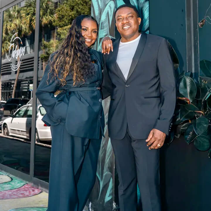 Husband-and-wife duo Rodrick Leighton and Dr. Shrusan Gray.