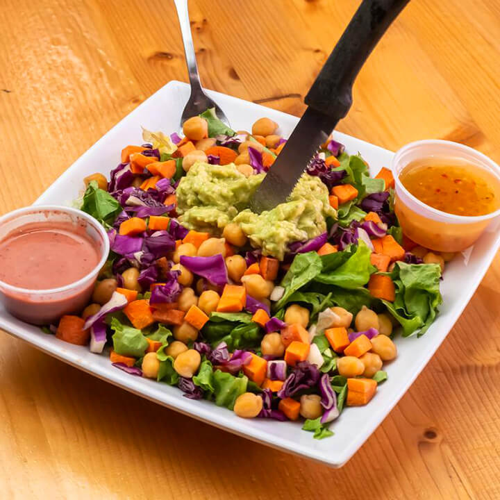 Vegan salad.