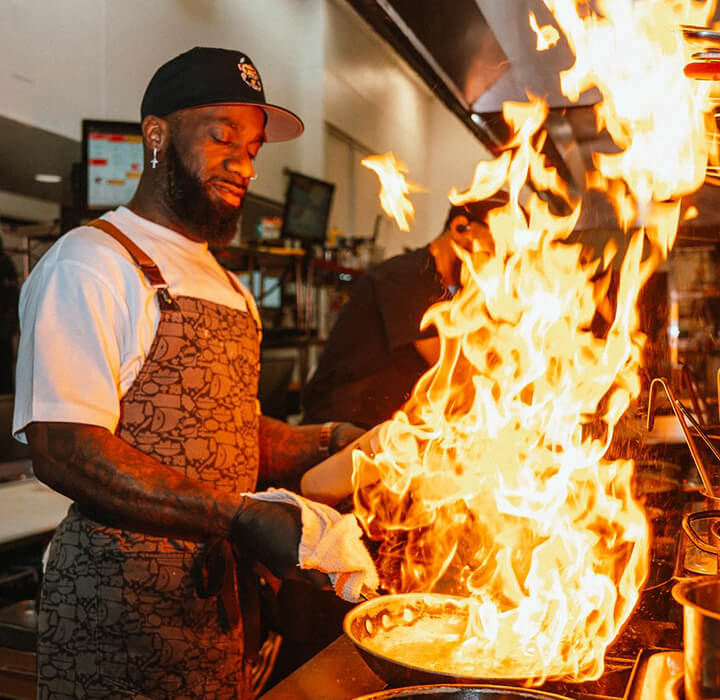 Chef Tobias Dorzon.