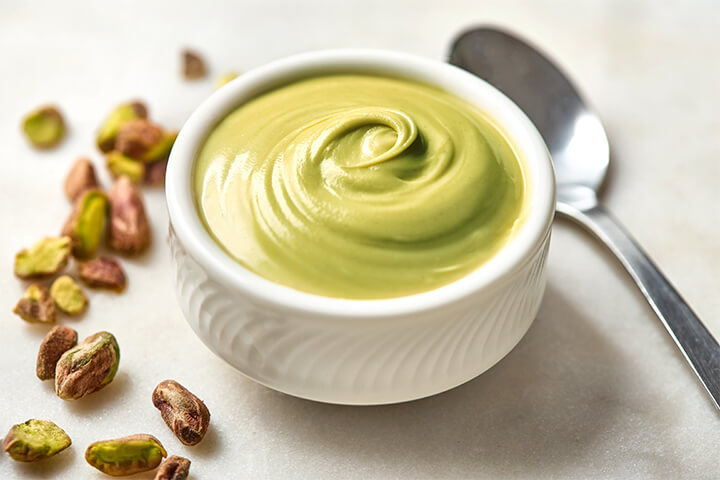 Pistachio cream.
