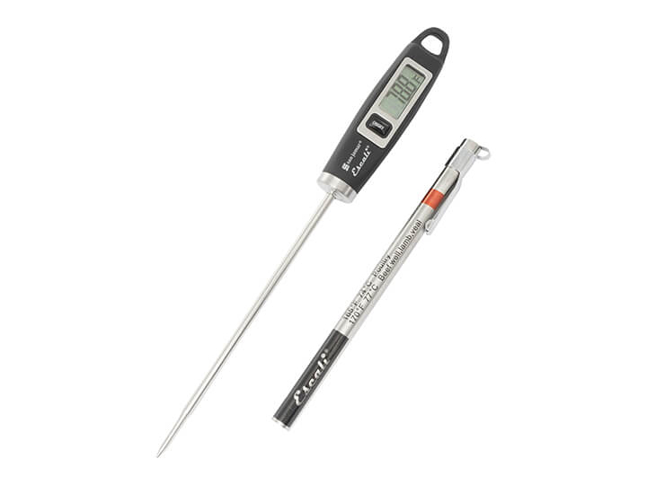 Black Gourmet Digital Thermometer by Escali.